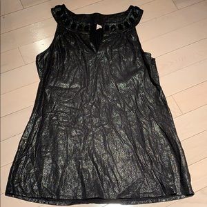 Crystal Studded Metallic Dress size xl